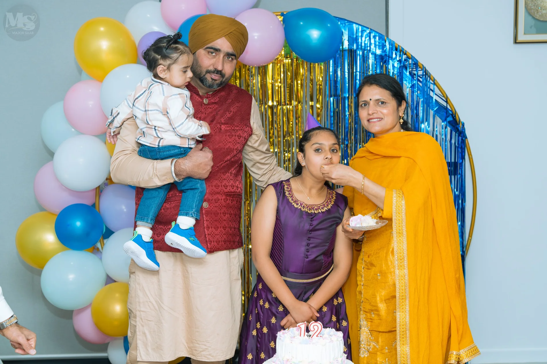 Family birthday celebration